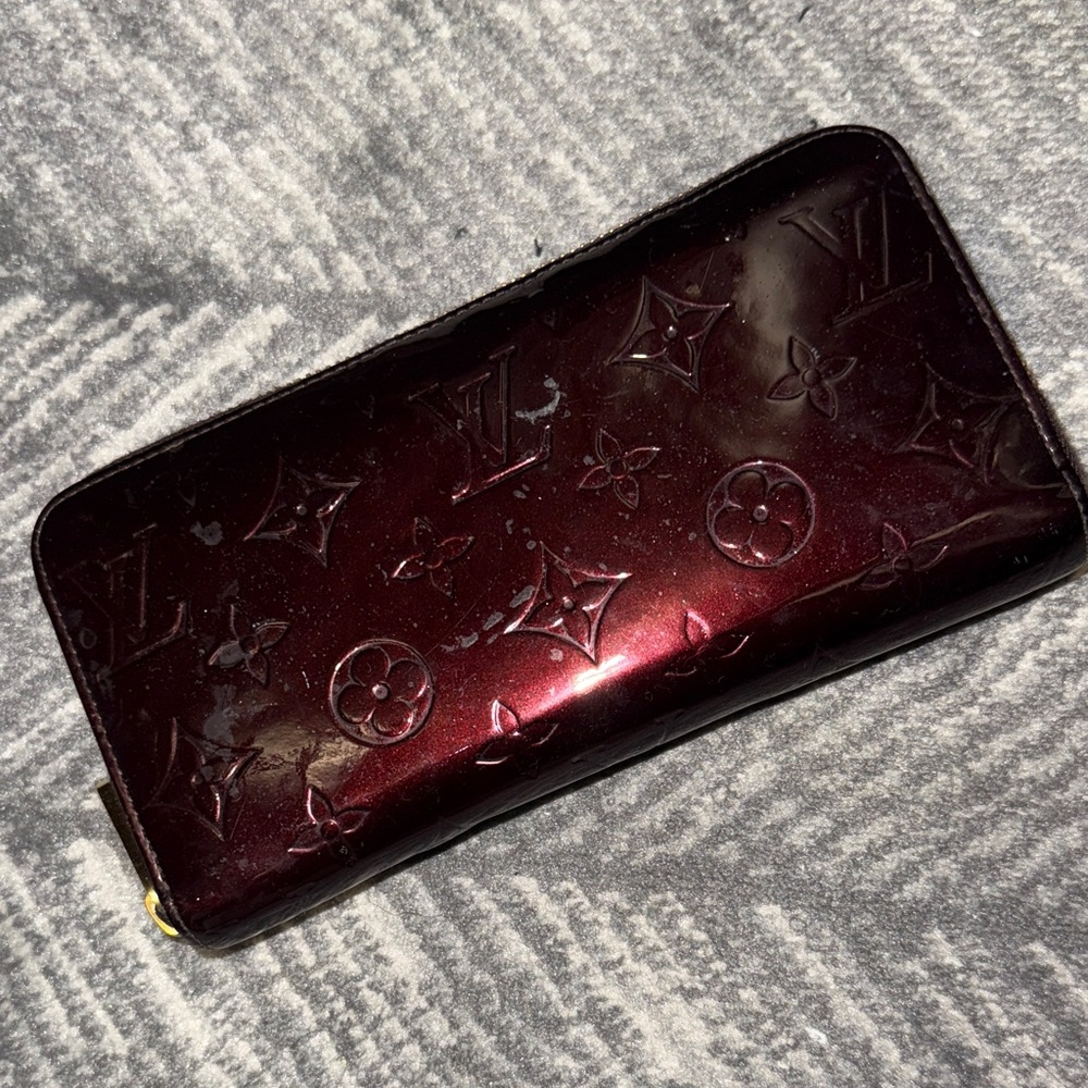 Louis Vuitton Deep Red Monogram Clutch